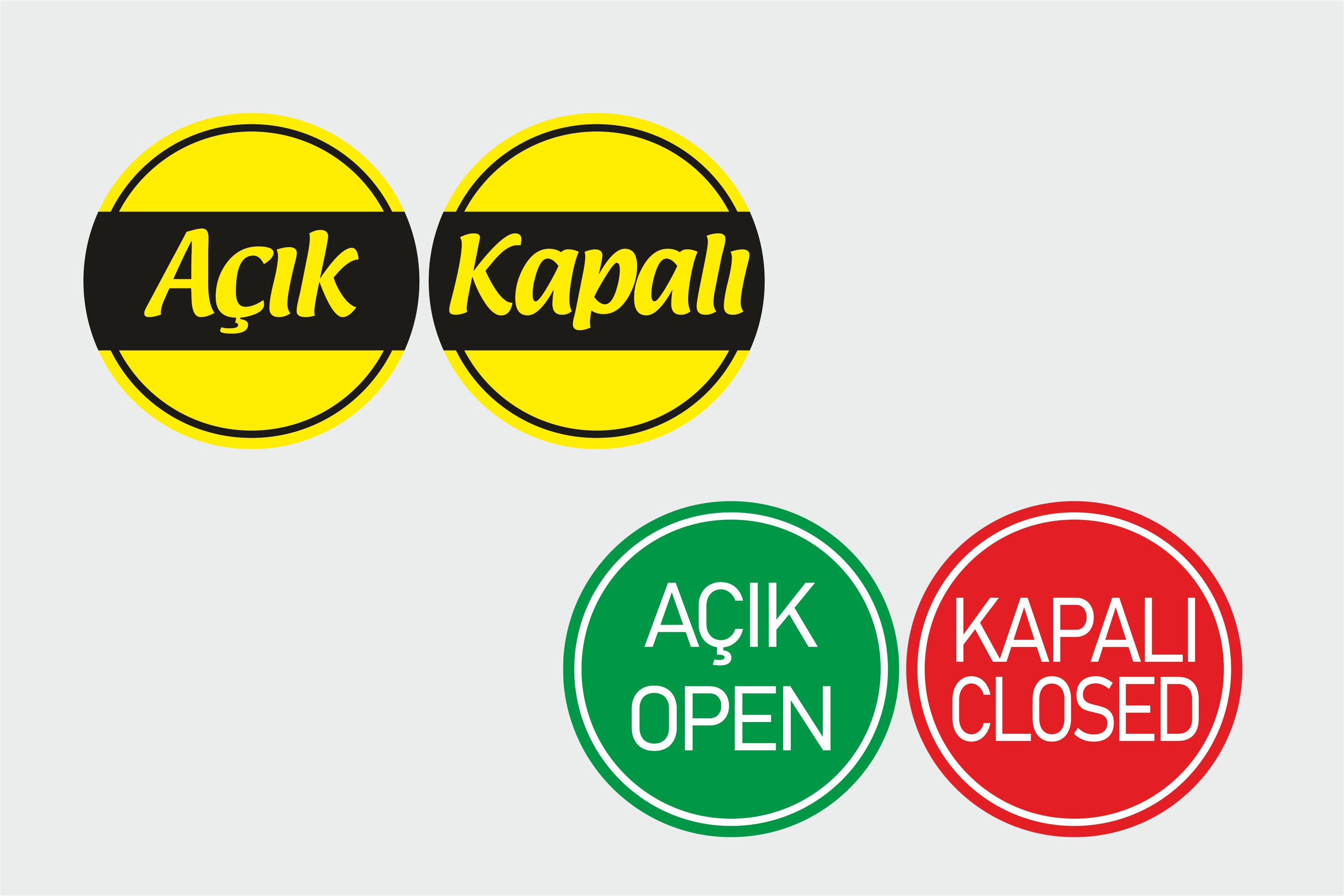 Açık Kapalı Levhası Modelleri ve Fiyatları ile İşletmenizi Öne Çıkarın