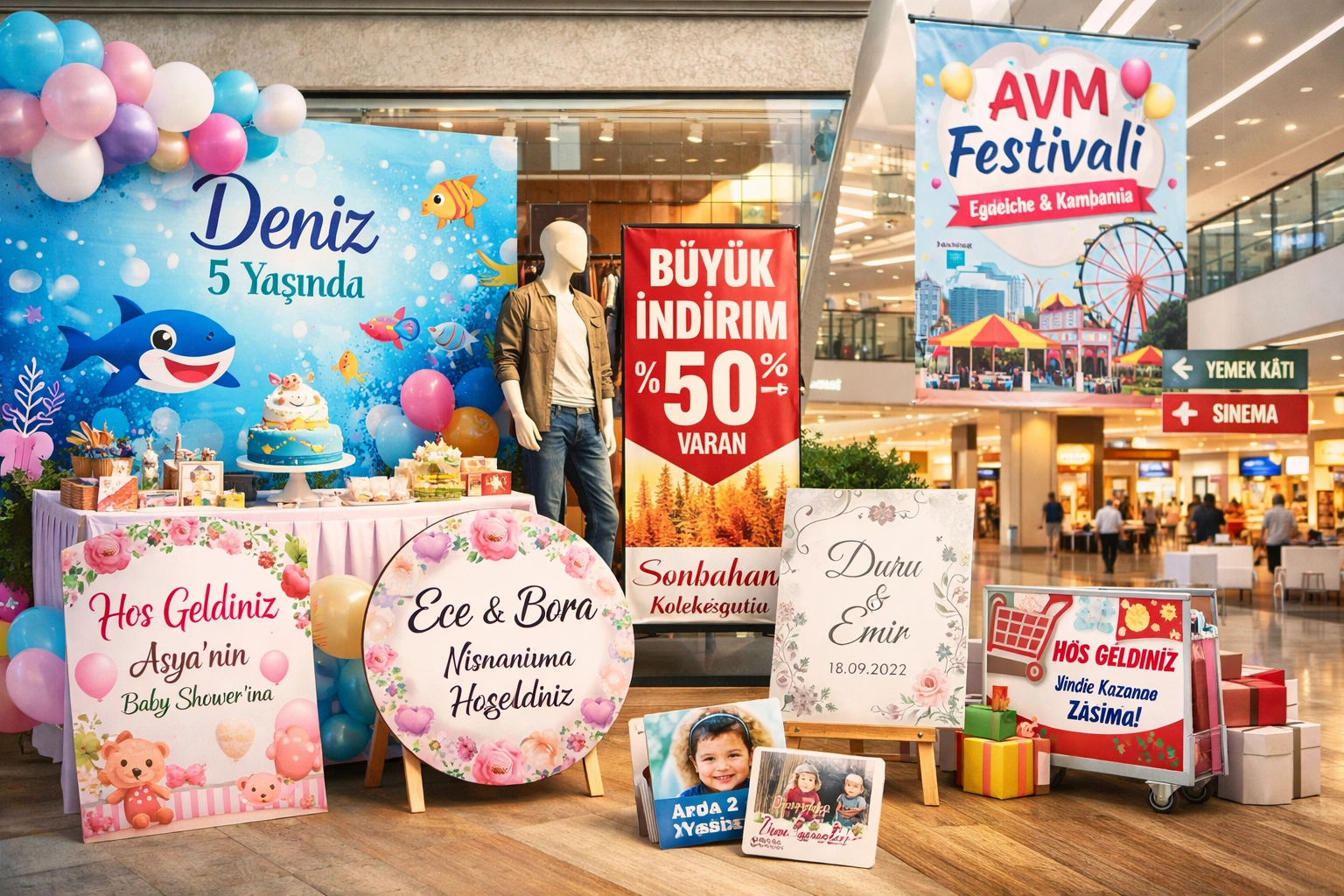 Kişiye Özel Baskı Ürünleriyle Anlam Kazanan Kutlamalar ve Mekânlar