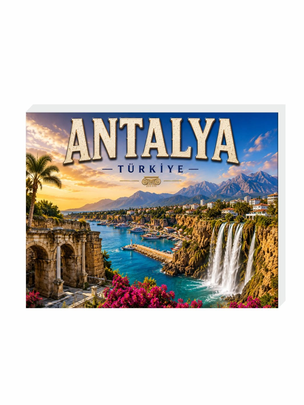 Antalya Buzdolabı Süsü Magnet | Şehre Özel Hediyelik Magnet Modelleri