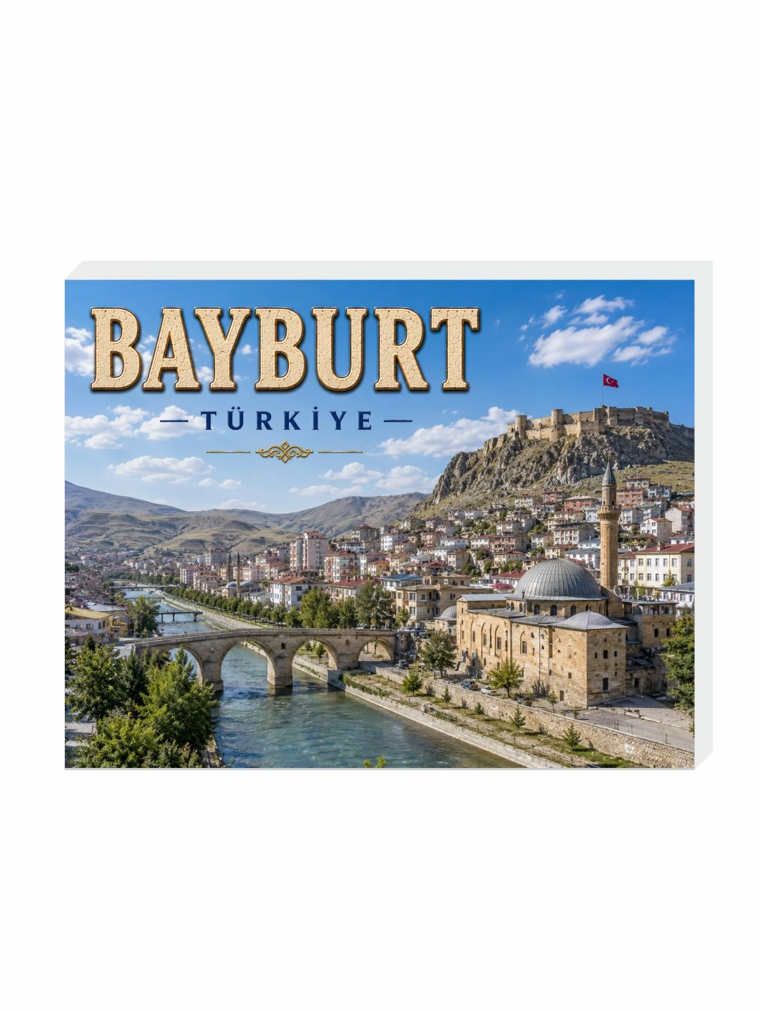 Bayburt Buzdolabı Süsü Magnet | Şehre Özel Hediyelik Magnet Modelleri