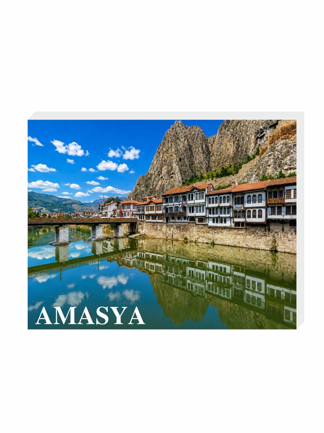 Amasya Buzdolabı Süsü Magnet | Şehre Özel Hediyelik Magnet Modelleriv