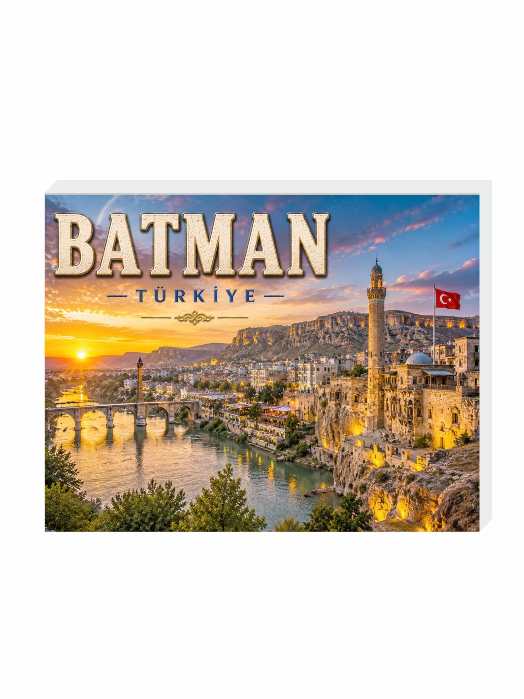 Batman Buzdolabı Süsü Magnet | Şehre Özel Hediyelik Magnet Modelleri
