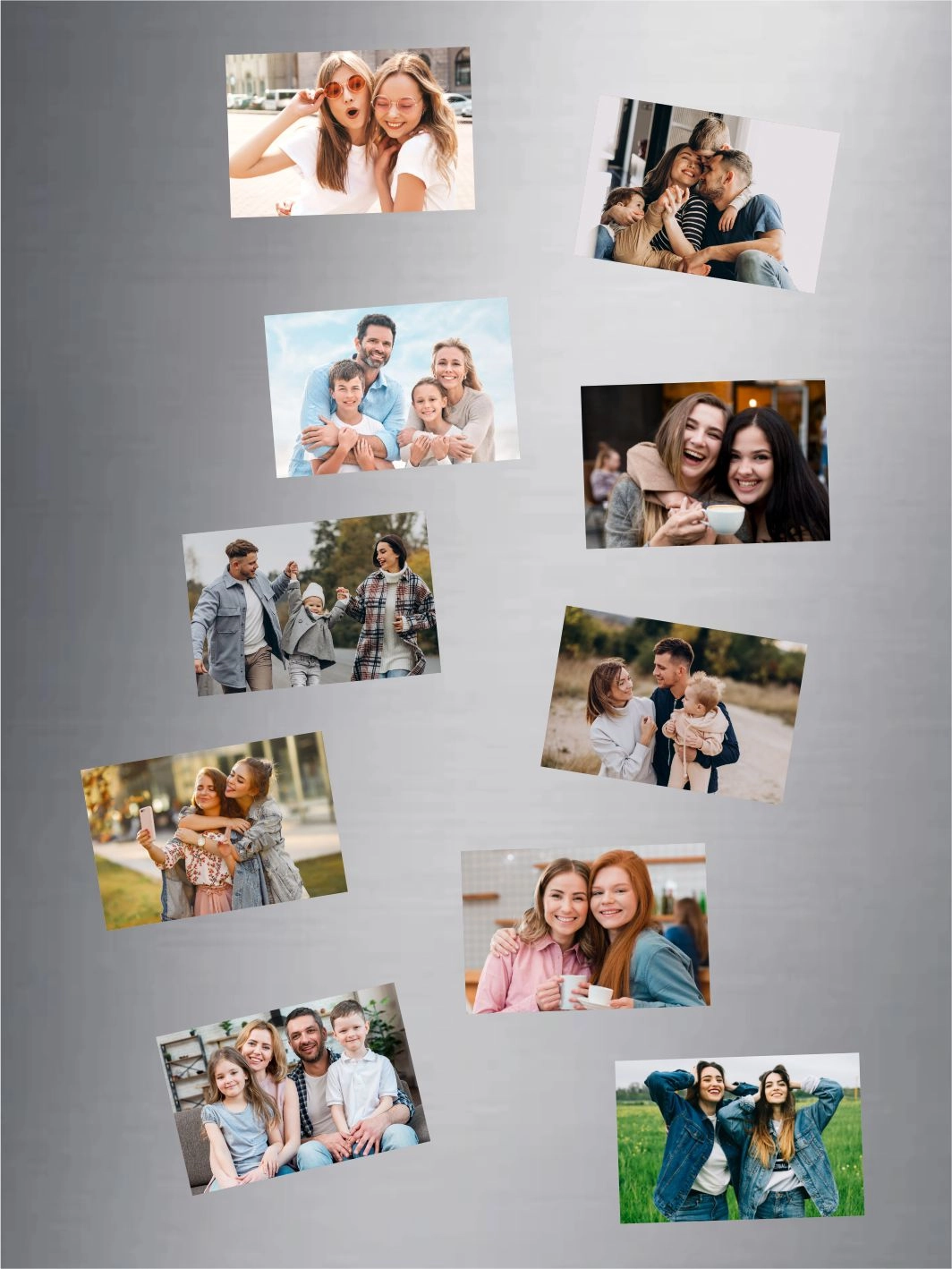 Kişiye Özel Foto Magnet 9x7 cm – 10 Adet Fotoğraflı Buzdolabı Magneti