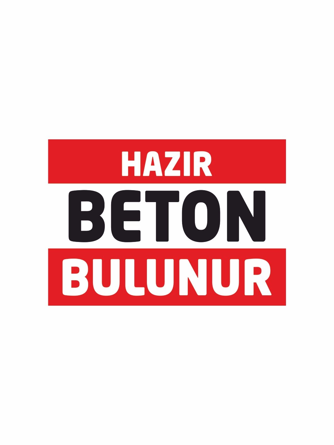 Hazır Beton Bulunur Branda Vinil Baskı