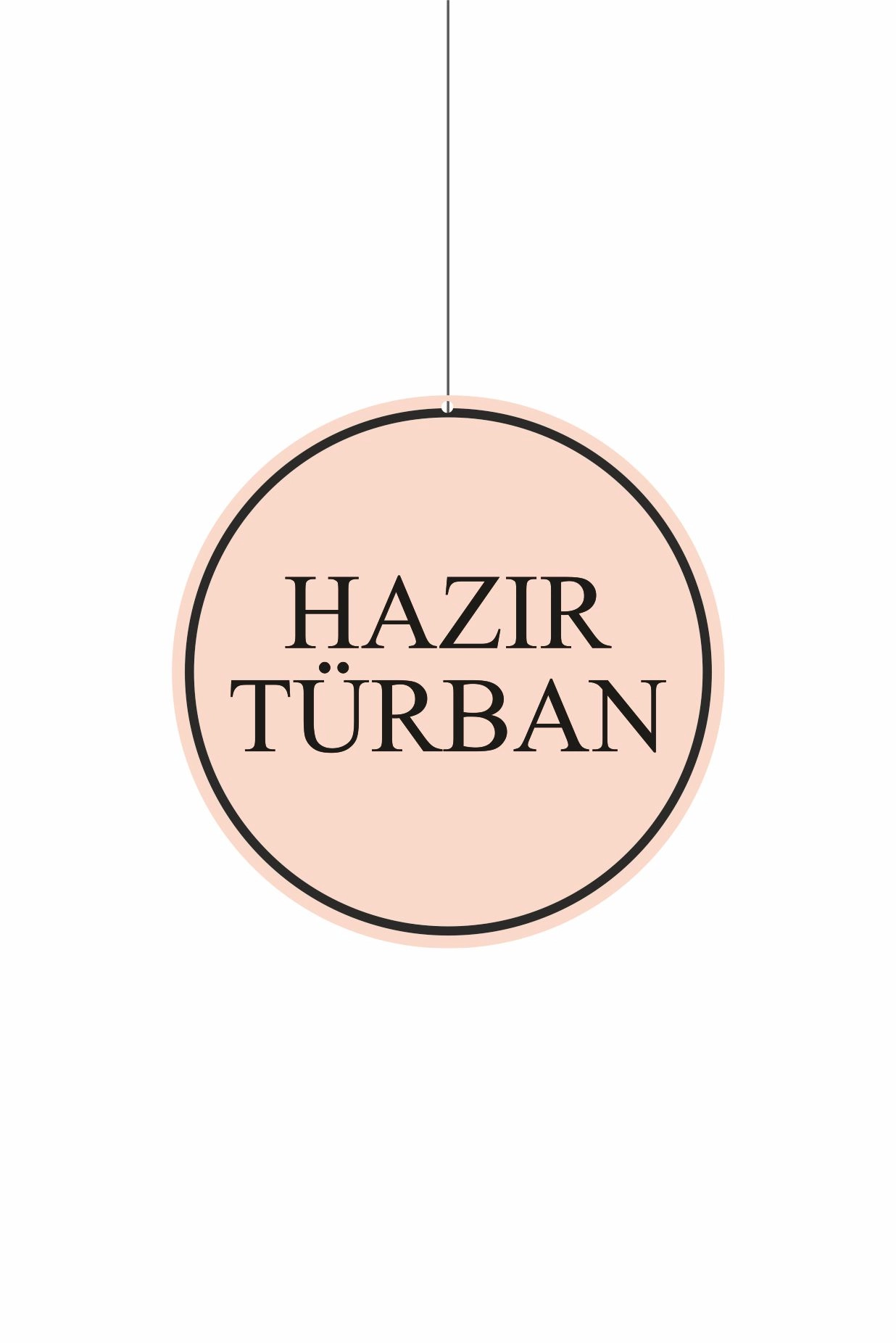 Hazır Türban Mağaza Dönkartı – Çift Yön Folyo Baskı Askılı Reyon Üstü