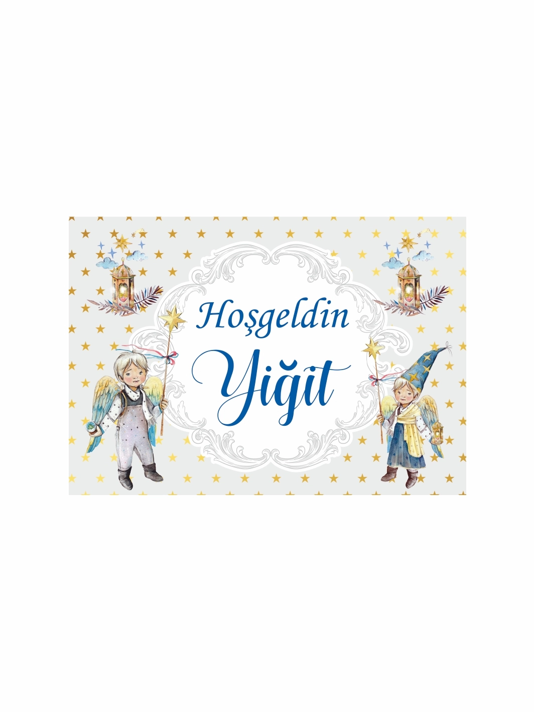 Hoş Geldin Bebek Afişi Prens Tema