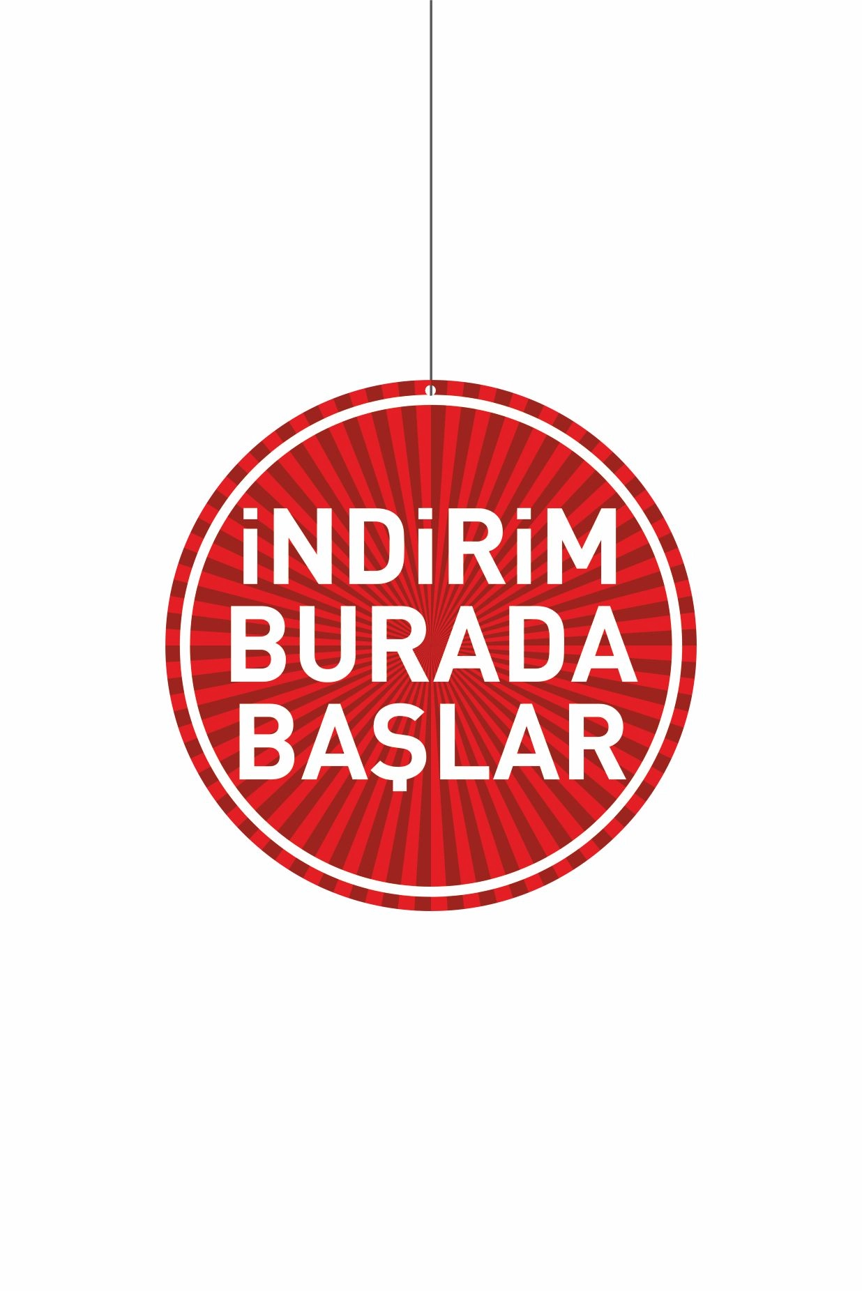 İndirim Burada Başlar Mağaza Dönkartı