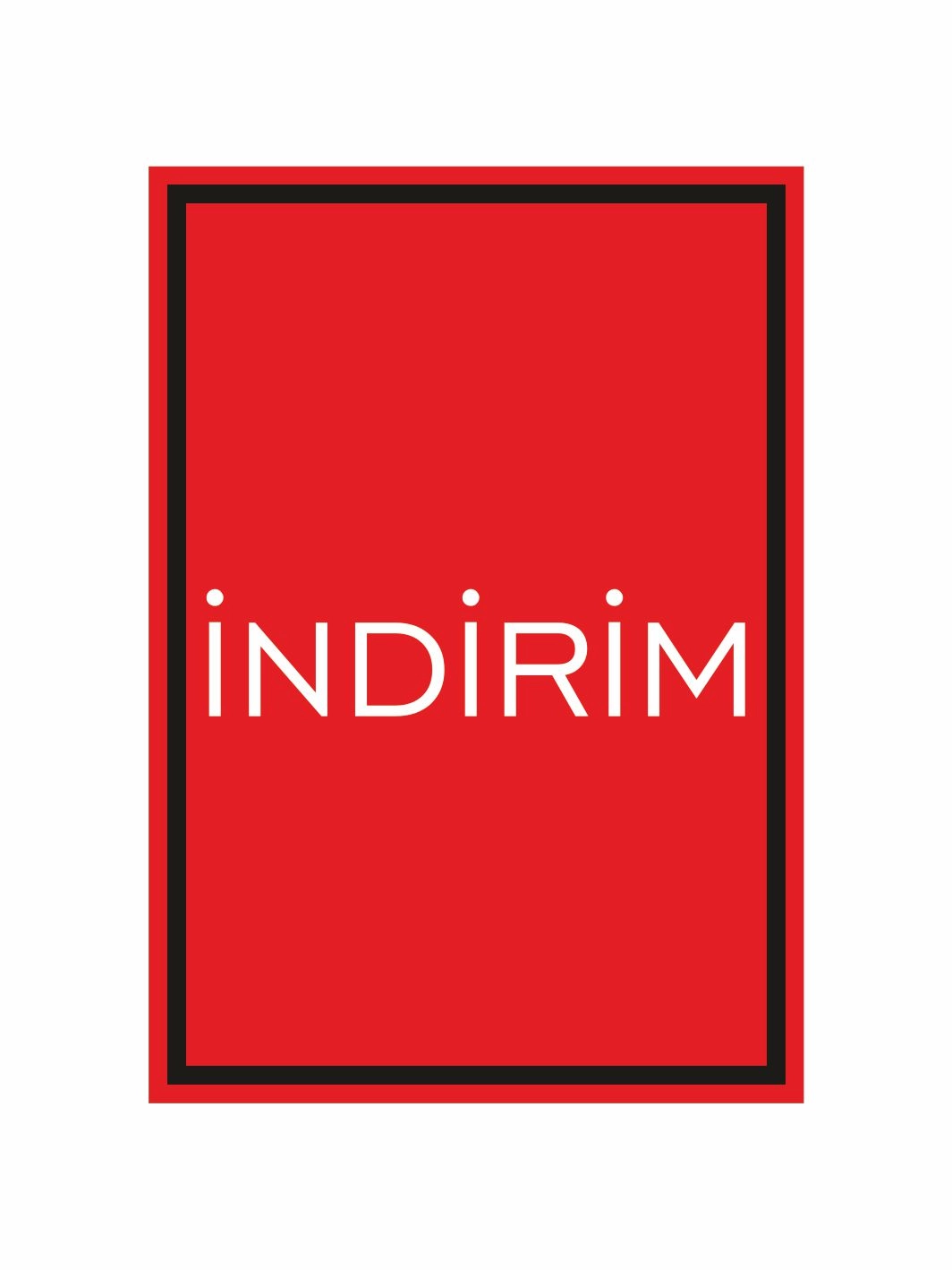 İndirim Mağaza Karşılama Panosu