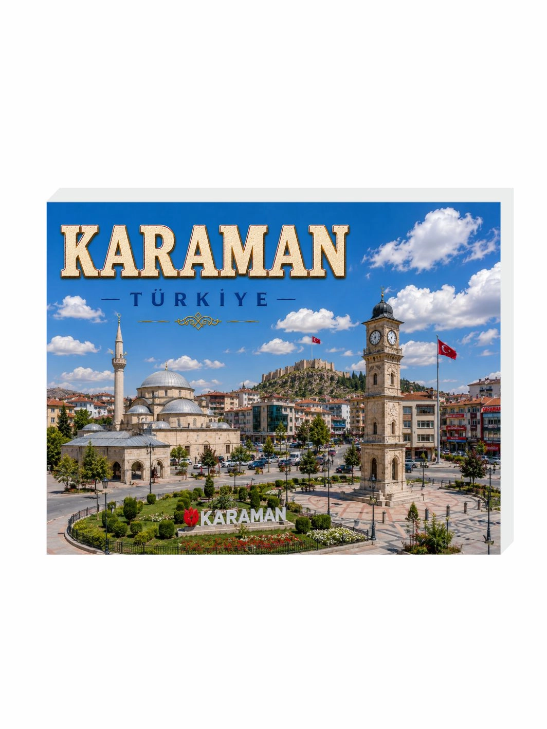 Karaman Buzdolabı Süsü Magnet | Şehre Özel Hediyelik Magnet Modelleri