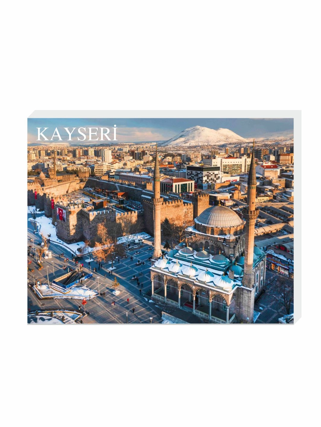Kayseri Buzdolabı Süsü Magnet | Şehre Özel Hediyelik Magnet Modelleri
