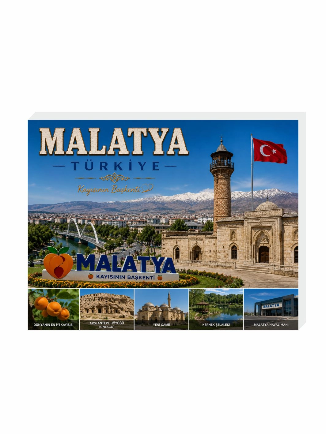 Malatya Buzdolabı Süsü Magnet | Şehre Özel Hediyelik Magnet Modelleri