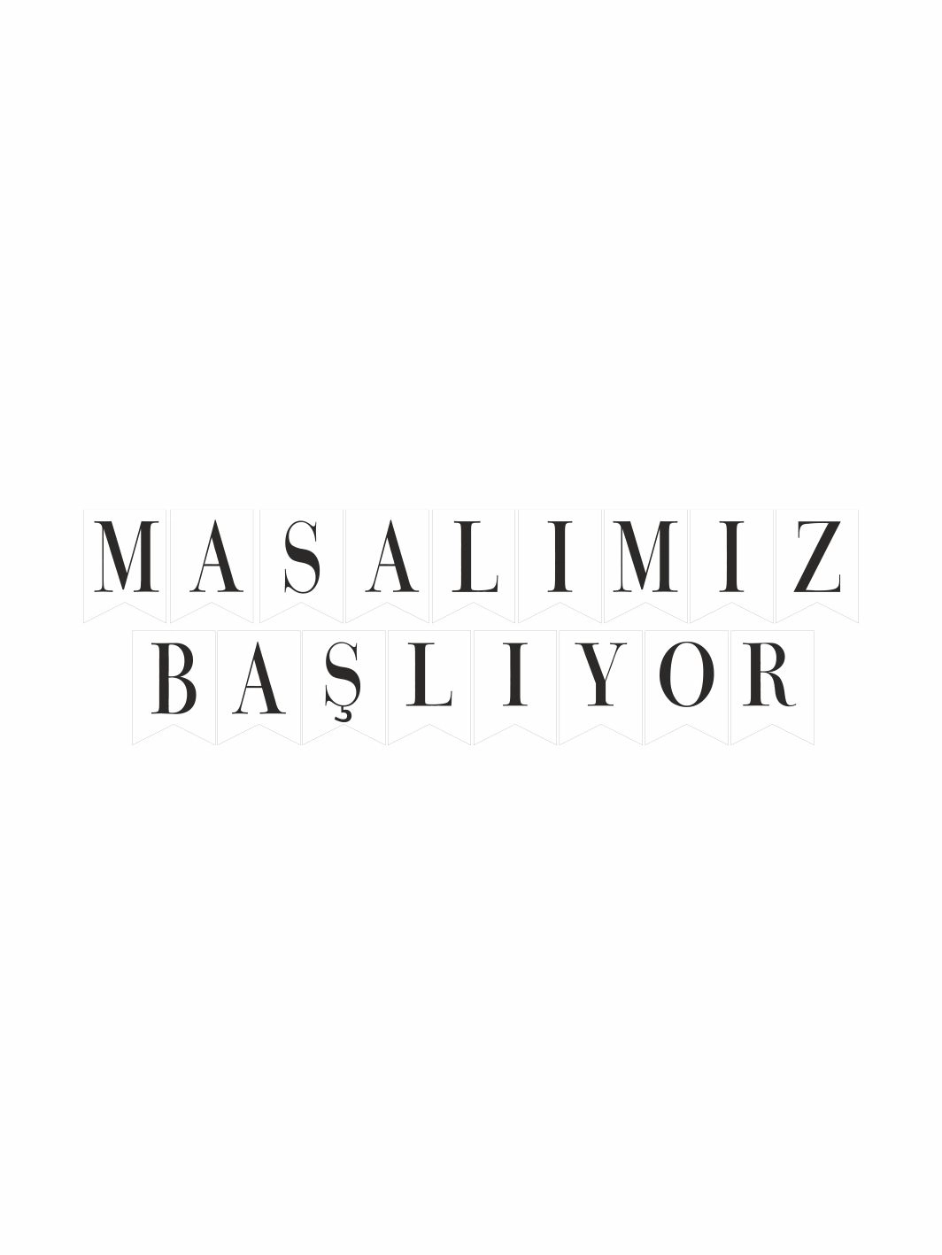 Masalımız Başlıyor Flama Banner