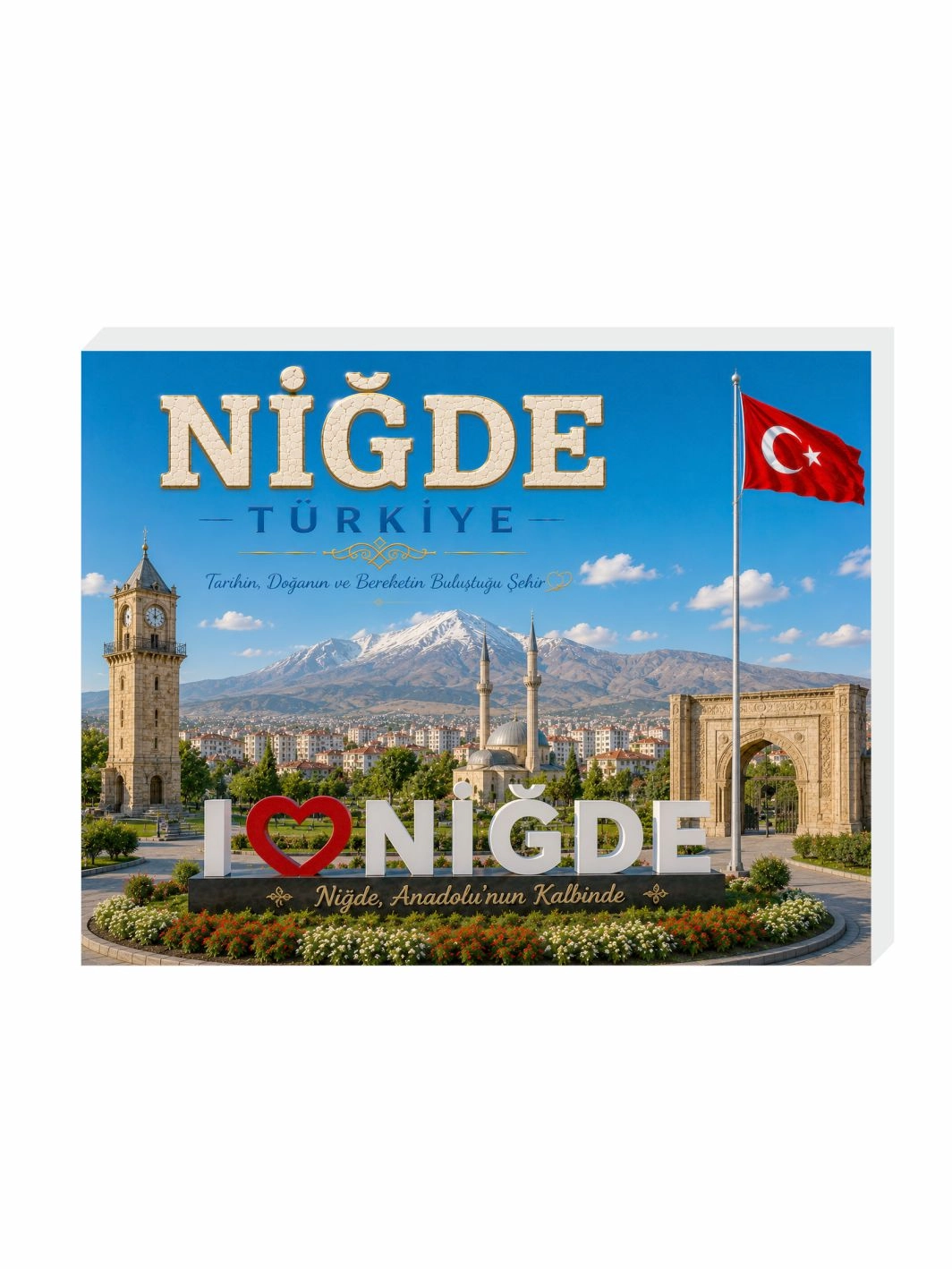 Niğde Buzdolabı Süsü Magnet | Şehre Özel Hediyelik Magnet Modelleri