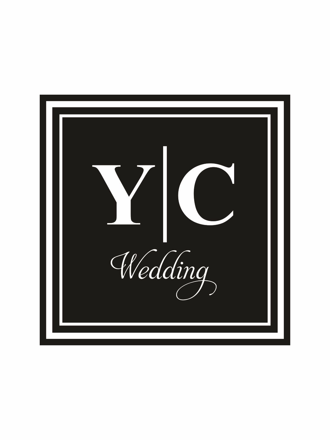 nisan-soz-kina-dugun-pist-yer-kaplama-afisi-siyah-zemin-beyaz-cerceveli-initial-harfli-wedding-yazili-minimal-tema