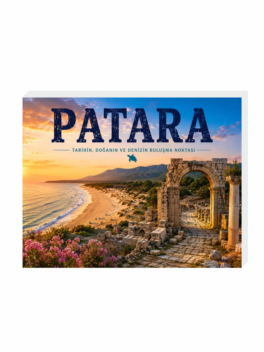 Patara Magnet Buzdolabı Süsü | Dekoratif Antalya Hatırası Magnet