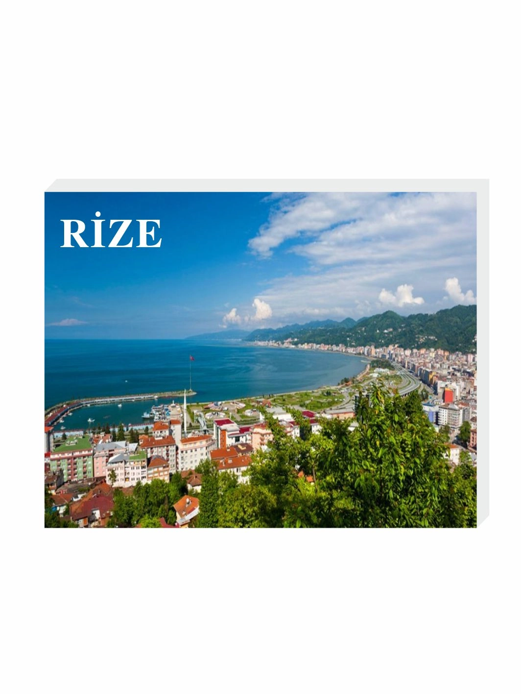 Rize Buzdolabı Süsü Magnet | Şehre Özel Hediyelik Magnet Modelleri