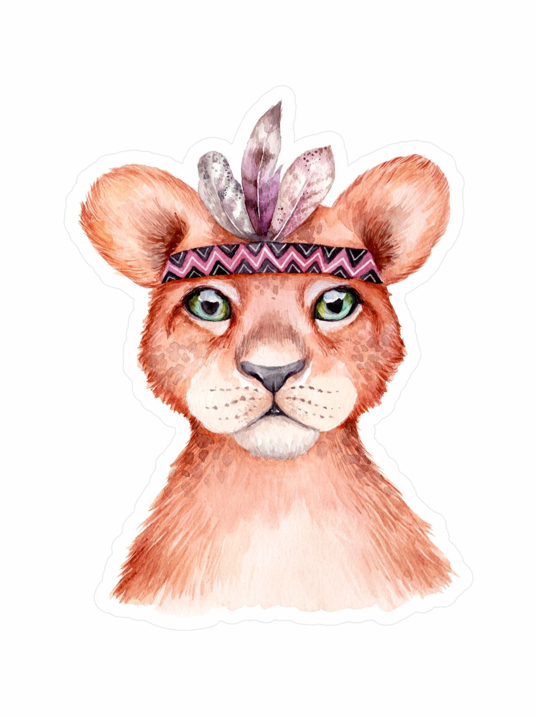Safari Orman Hayvanları Konseptli Aslan Doğum Günü Karşılama Panosu