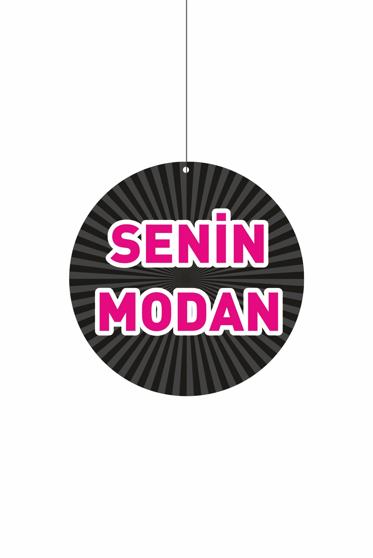Senin Modan Mağaza Reyon Dönkartı 30x30 cm