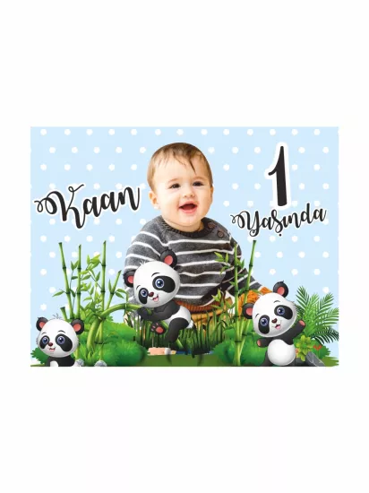 1 Yaş Doğum Günü Magnet Panda Tema Modelleri ve Fiyatları | ZajaBaskı