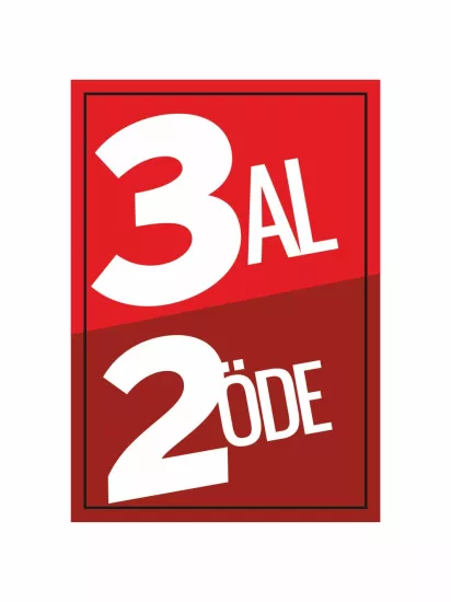 3 Al 2 Öde Mağaza Ayaklı Karşılama Panosu | Zajabaskı