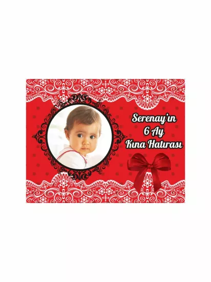 6 Ay Bebek Kına Magneti Resimli Motif Zeminli Modelleri ve Fiyatları | Zajabaski.com Online Shop
