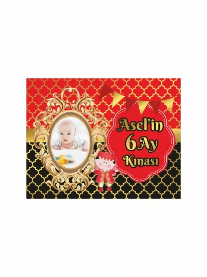 6 Ay Bebek Kınası Magnet Gold Siyah Kırmızı Konsept Bindallı Bebek Modelleri ve Fiyatları | Zajabaski.com Online Shop