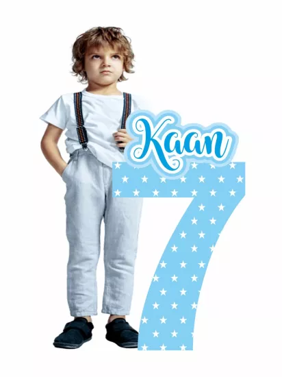 7 Yaş Erkek Çocuk Doğum Günü Parti Panosu Modelleri ve Fiyatları | Zajabaski