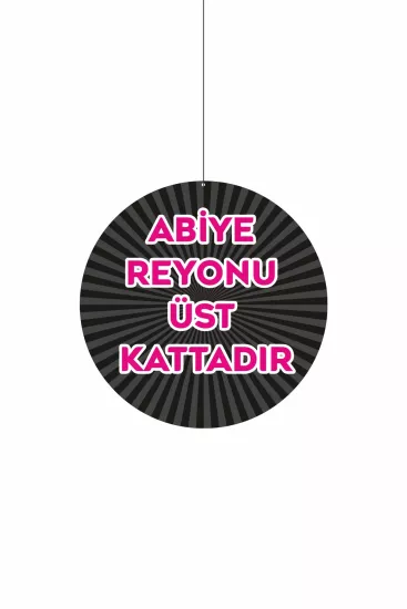 Zajabaskı Abiye Reyonu Üst Kattadır Mağaza Dönkartı 30x30 cm Modelleri ve Fiyatları