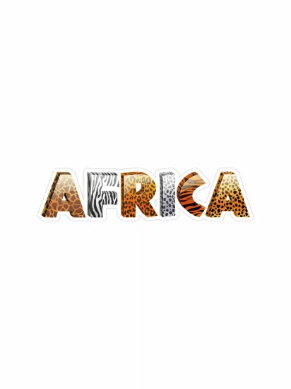 Africa Safari Temalı Doğum Günü Maket Pano Modelleri ve Fiyatları | Zajabaskı