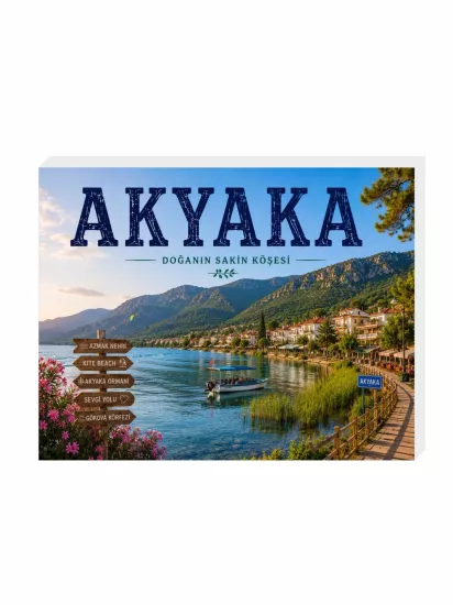 Akyaka Magnet Buzdolabı Süsü | Dekoratif Tatil Magneti | ZajaBaskı