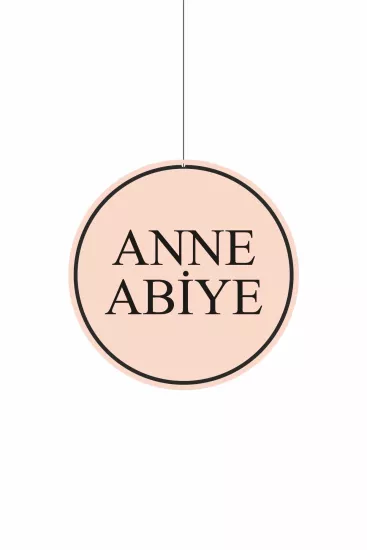Zajabaskı Anne Abiye Mağaza Dönkartı Çift Yön Baskı 30x30 cm Modelleri ve Fiyatları