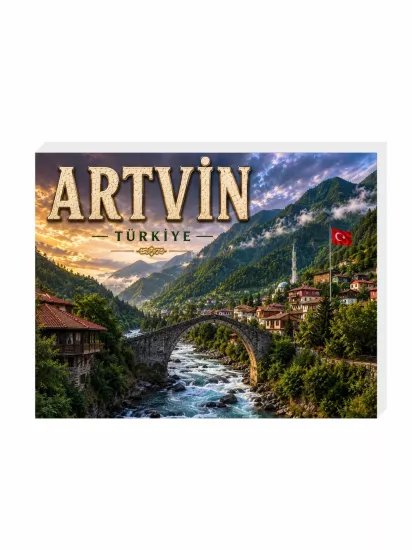 Artvin Buzdolabı Süsü Magnet | Artvin Hatıra Magnet | ZajaBaskı