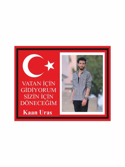 Asker Hatırası Hediyelik Magnet Resimli Tema Modelleri ve Fiyatları | Zajabaskı