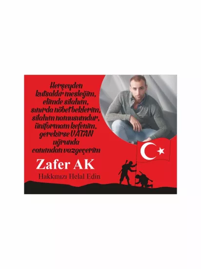 Asker Hatırası Magnet Bayrak Asker Konsept Modelleri ve Fiyatları | Zajabaskı