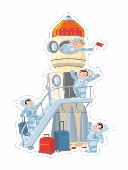 Astronot Uzay Mekiği Tema Doğum Günü Maket Pano Modelleri ve Fiyatları | Zajabaskı