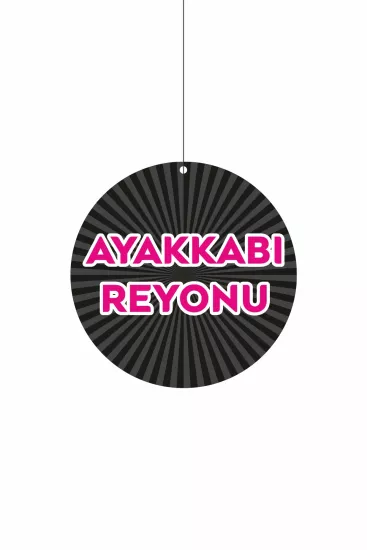 Zajabaskı Ayakkabı Reyonu Mağaza Dönkartı 30x30 cm Modelleri ve Fiyatları