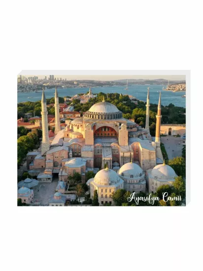 Ayasofya Camii Magnet Buzdolabı Süsü | İstanbul Magneti | ZajaBaskı