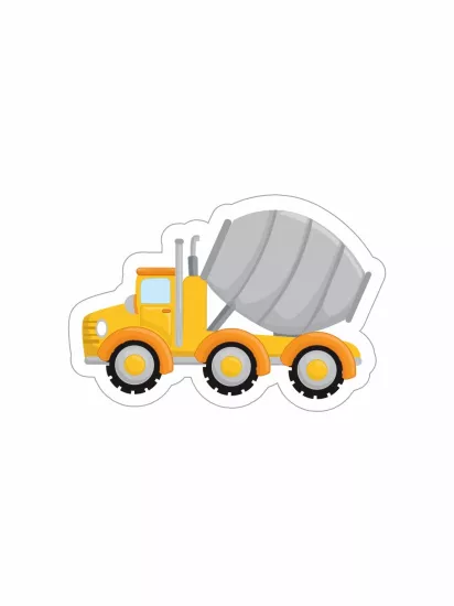 Beton Mikseri Doğum Günü Pano İnşaat Temalı Parti Maket Pano Modelleri ve Fiyatları | Zajabaskı