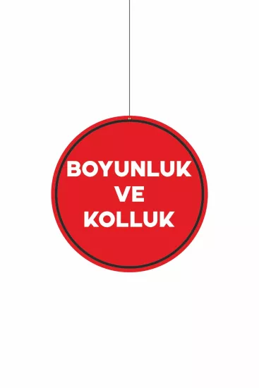 Zajabaskı Boyunluk ve Kolluk Mağaza Dönkartı 30x30 cm Modelleri ve Fiyatları