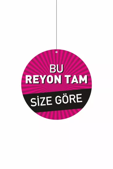 Zajabaskı Bu Reyon Tam Size Göre Mağaza Dönkartı 30x30 cm Modelleri ve Fiyatları