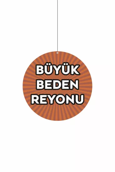 Büyük Beden Reyonu Mağaza Dönkartı Modelleri ve Fiyatları | Zajabaskı