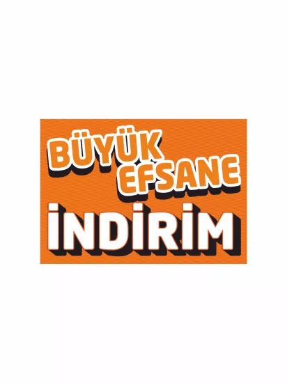 Büyük Efsane İndirim Afişi Modelleri ve Fiyatları | Vinil Branda Baskı Zajabaski