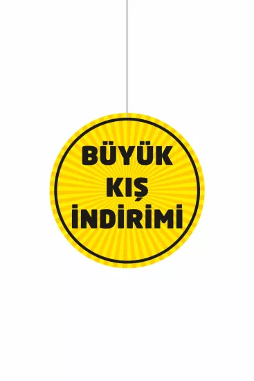 Büyük Kış İndirimi Mağaza Dönkartı Modelleri ve Fiyatları | Zajabaskı