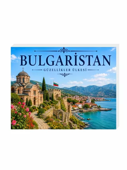 Bulgaristan Buzdolabı Magnet Süsü 9x7 cm | Bulgaristan Hatıra Magneti | ZajaBaskı