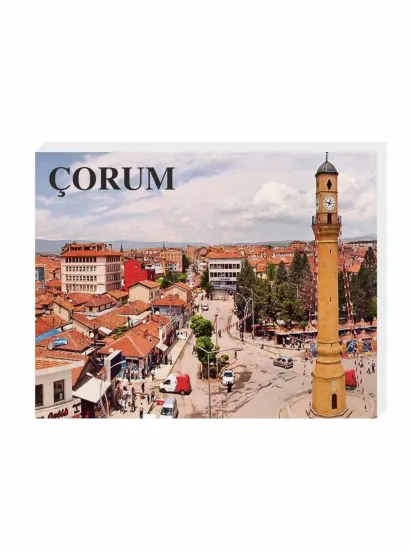 Çorum Buzdolabı Süsü Magnet | Çorum Hatıra Magnet | ZajaBaskı