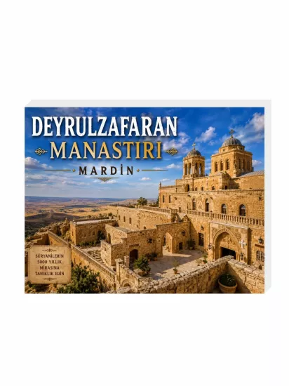 Deyrulzafaran Manastırı Mardin Buzdolabı Magnet Süsü 9x7 cm | ZajaBaskı