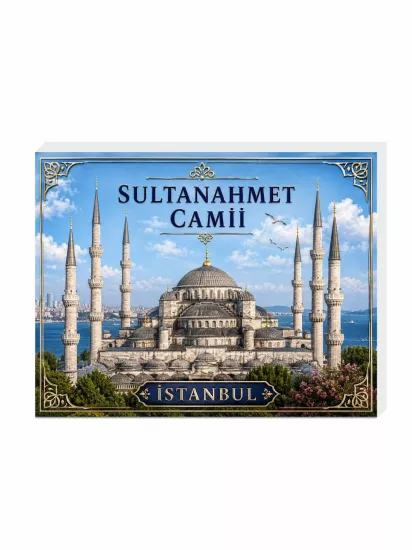 Sultanahmet Camii Buzdolabı Magneti | 9x7 cm | Zaja Baskı