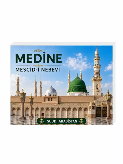 Süs Medine Buzdolabı Magneti | 9x7 cm Hatıra Magnet | Zaja Baskı
