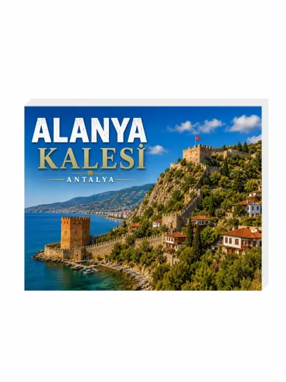 Süs Alanya Kalesi Buzdolabı Magneti | 9x7 cm | Zaja Baskı