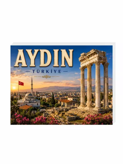 Aydın Buzdolabı Süsü Magnet | Aydın Hatıra Magnet | ZajaBaskı
